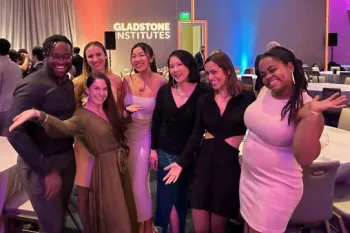 group of people in fancy outfits