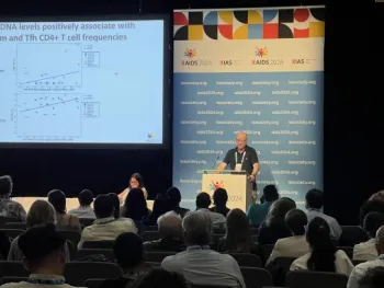 person giving a presentation