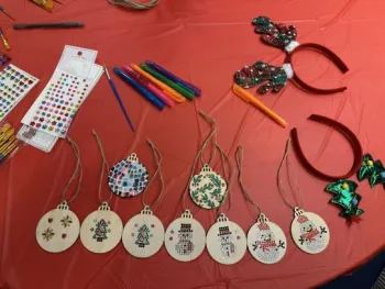 holiday-themed crafts