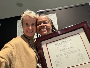 Dr. Ott and Dr. Andrew 