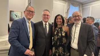 Max Meng, Peter Carroll, Sima porten and Marshall stoller