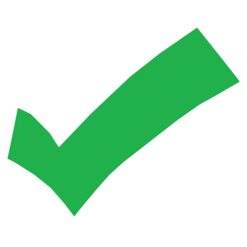 Green check mark