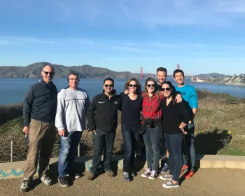 Dr Baskin and team with Dr Casale