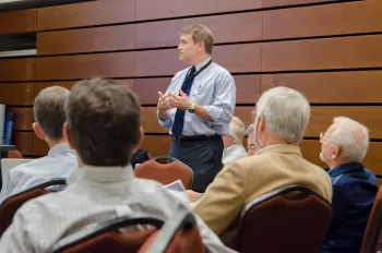 Dr. Charles Ryan at Prostate Cancer Retreat 2013
