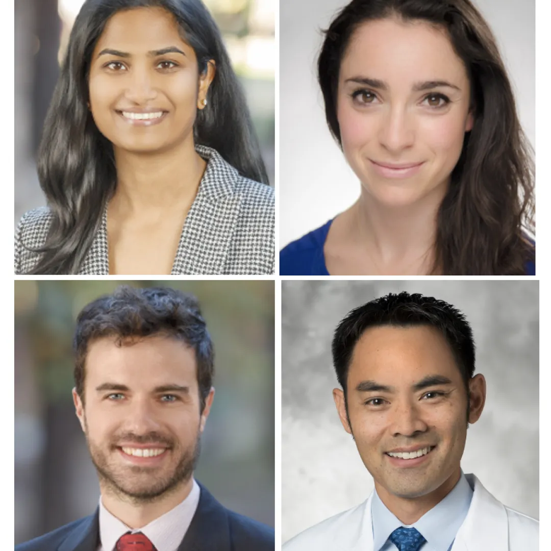 Dr. Chappidi, Dr. Leva, Dr. Gaither and Dr. Tzou