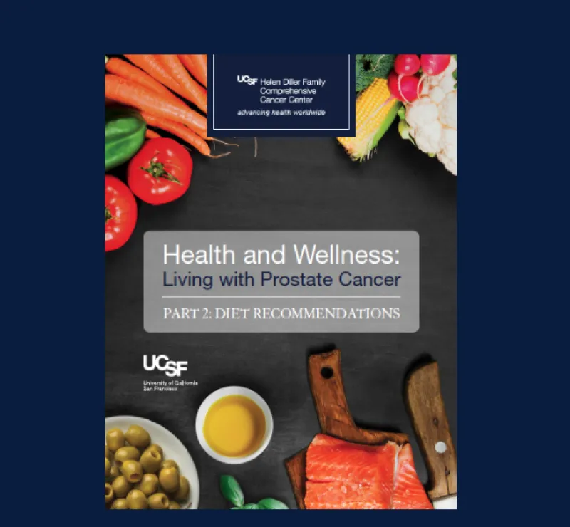 Health and Wellness-Living with Prostate Cancer image of guide