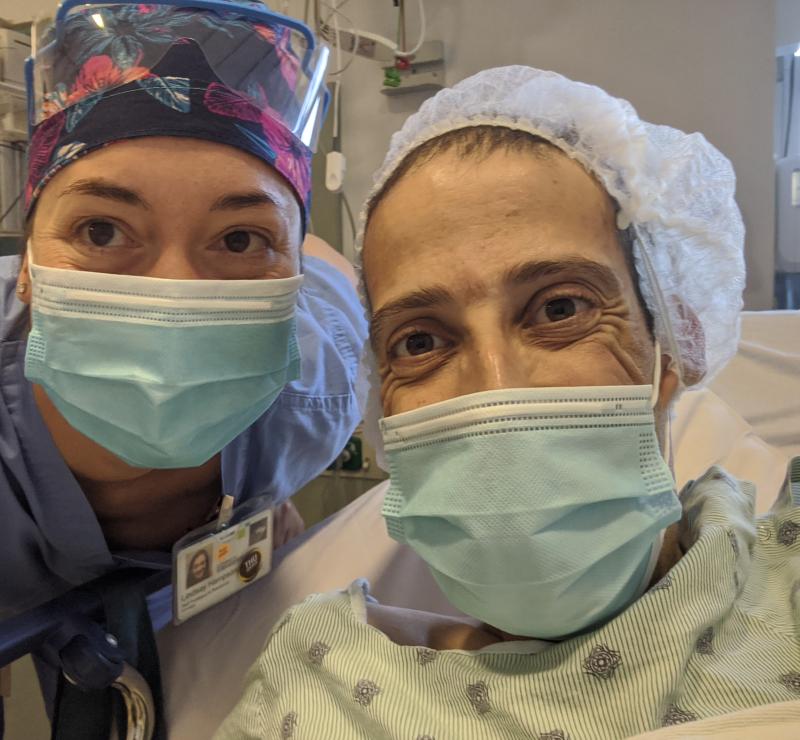 Mohammed and Dr. Lindsay Hampson