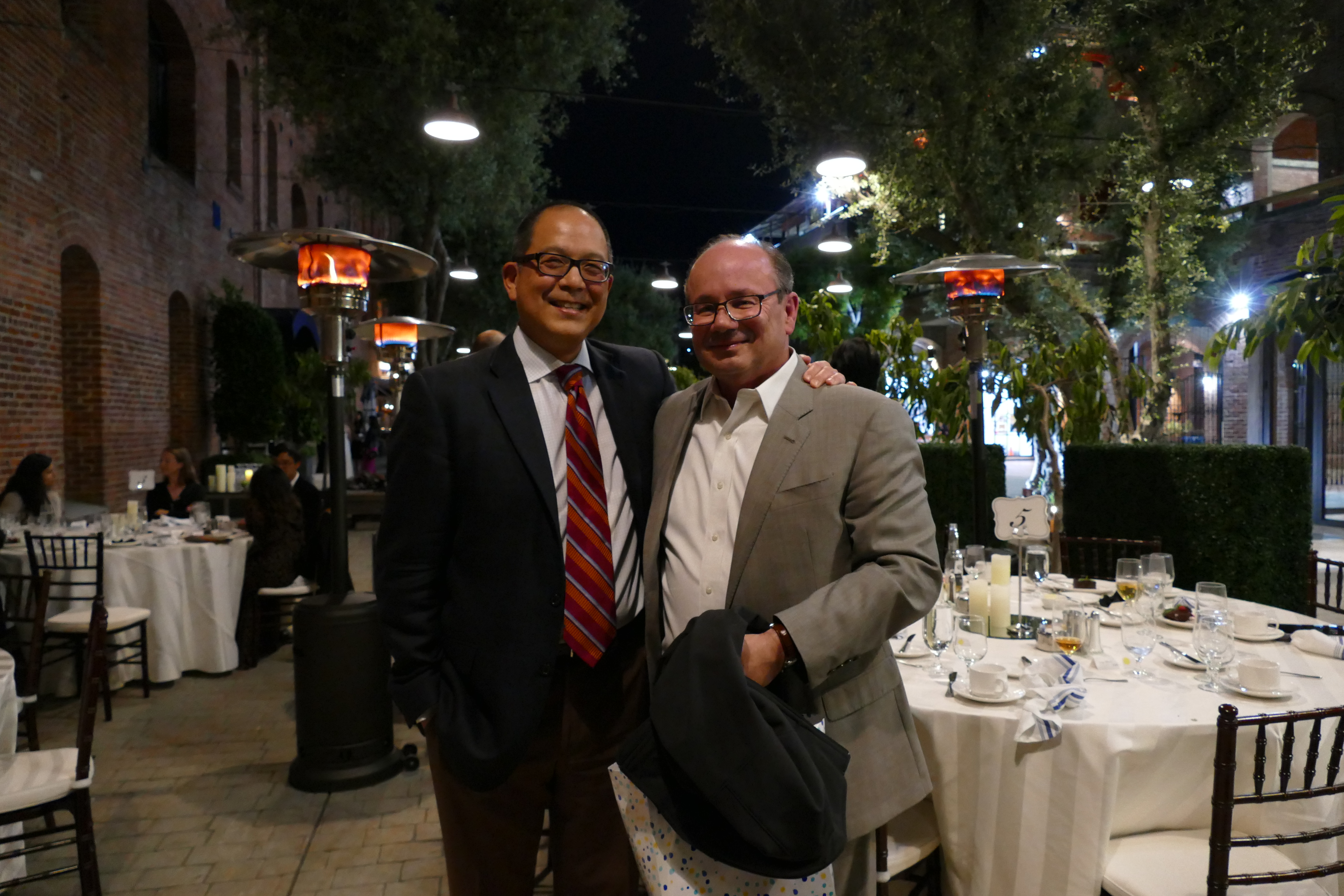 Michael Cookson, VP and Max Meng